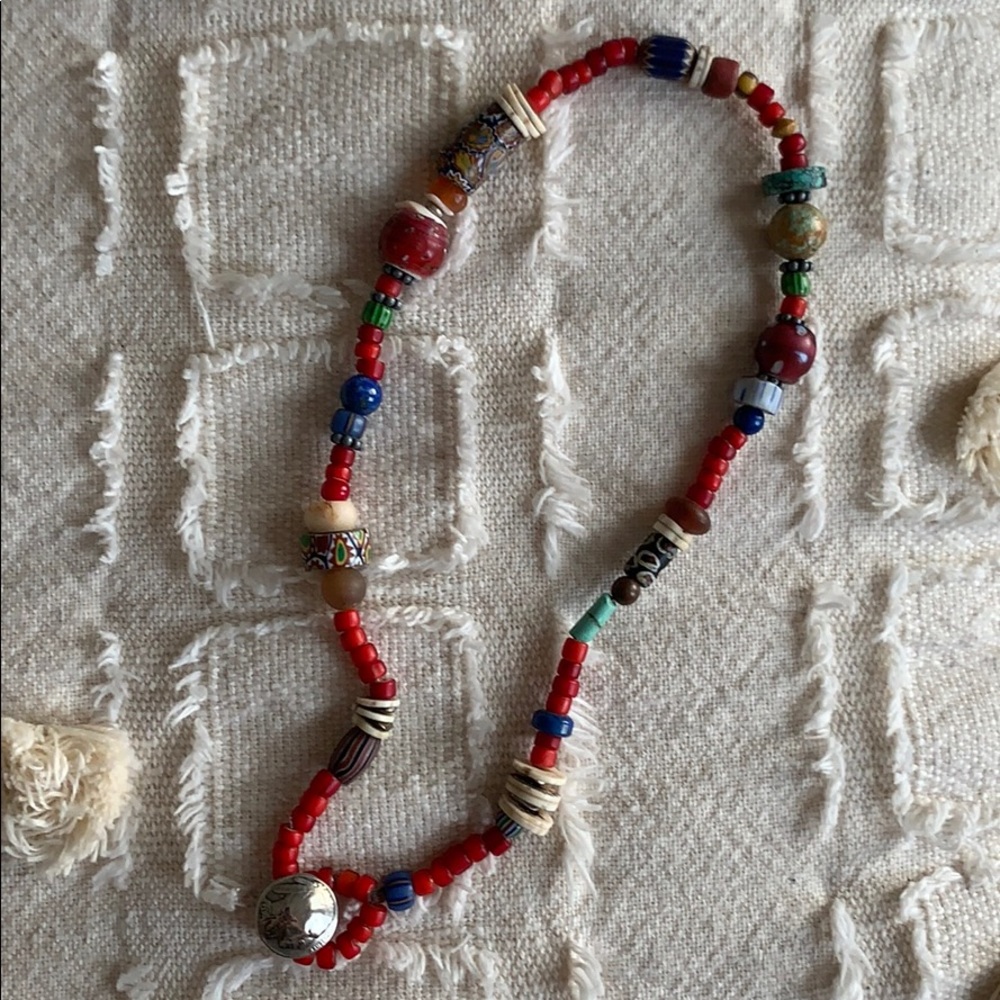 Jes MaHarry Trade Bead Choker Necklace